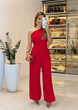 338- Macacão linho | estilo Aladim